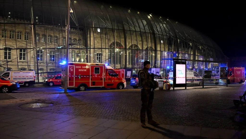 Fransa'nın Strazburg Kentinde İki Tramvay Çarpıştı